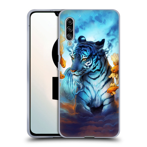 Jonas "JoJoesArt" Jödicke Big Cats Tiger Fish Soft Gel Case for Samsung Galaxy A90 5G (2019)
