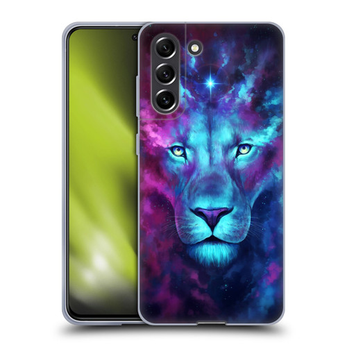 Jonas "JoJoesArt" Jödicke Big Cats Firstborn Soft Gel Case for Samsung Galaxy S21 FE 5G