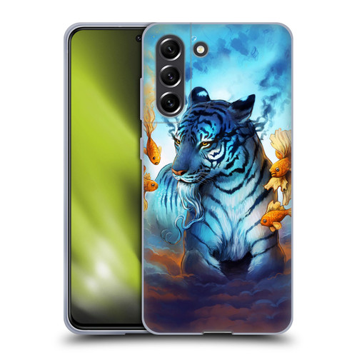 Jonas "JoJoesArt" Jödicke Big Cats Tiger Fish Soft Gel Case for Samsung Galaxy S21 FE 5G