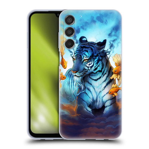Jonas "JoJoesArt" Jödicke Big Cats Tiger Fish Soft Gel Case for Samsung Galaxy M15/F15 5G