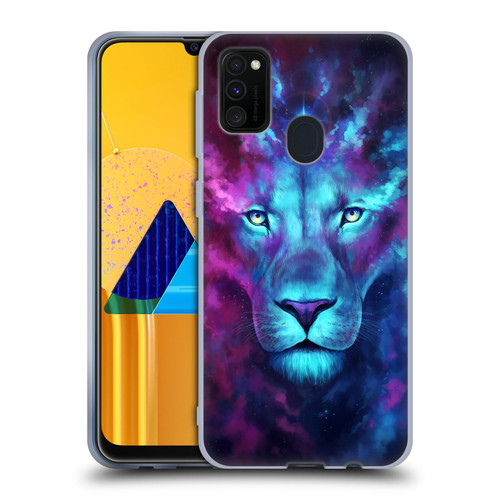 Jonas "JoJoesArt" Jödicke Big Cats Firstborn Soft Gel Case for Samsung Galaxy M30s (2019)/M21 (2020)