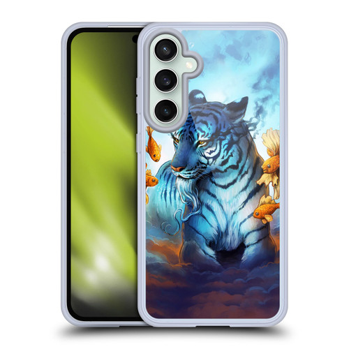 Jonas "JoJoesArt" Jödicke Big Cats Tiger Fish Soft Gel Case for Samsung Galaxy S23 FE 5G
