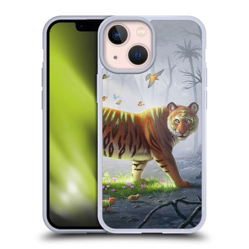 Jonas "JoJoesArt" Jödicke Fantasy Forest Healer's Touch Soft Gel Case for Apple iPhone 13 Mini