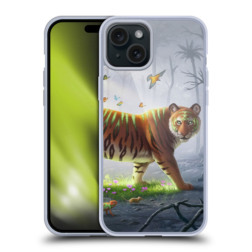 Jonas "JoJoesArt" Jödicke Fantasy Forest Healer's Touch Soft Gel Case for Apple iPhone 15 Plus