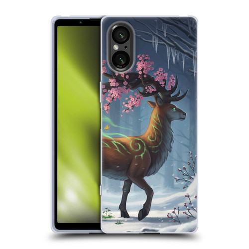 Jonas "JoJoesArt" Jödicke Fantasy Forest Springbringer Soft Gel Case for Sony Xperia 5 V 5G