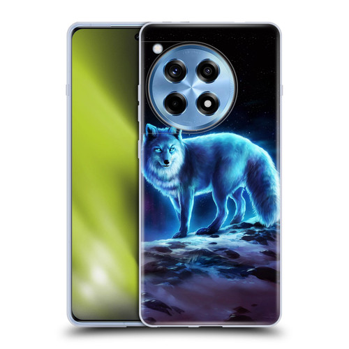 Jonas "JoJoesArt" Jödicke Wildlife Ice Fox Soft Gel Case for OnePlus 12R