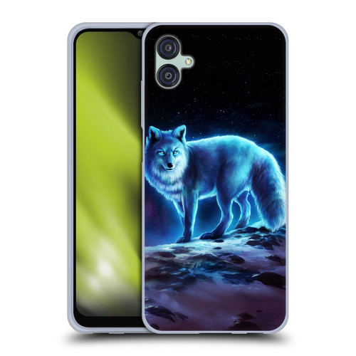Jonas "JoJoesArt" Jödicke Wildlife Ice Fox Soft Gel Case for Samsung Galaxy M04 5G / A04e