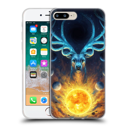 Jonas "JoJoesArt" Jödicke Wildlife 2 Celestial Soft Gel Case for Apple iPhone 7 Plus / iPhone 8 Plus
