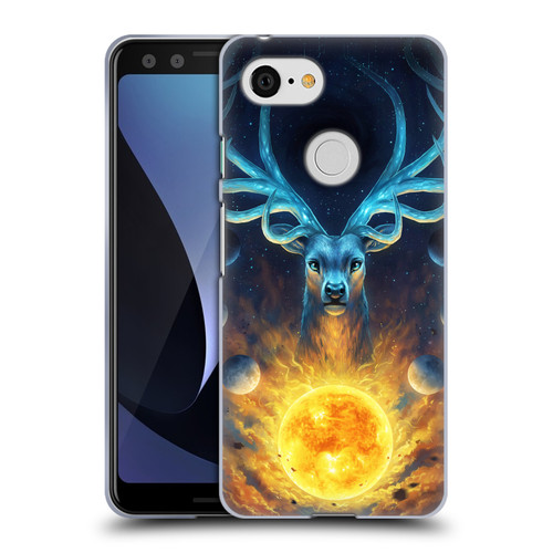 Jonas "JoJoesArt" Jödicke Wildlife 2 Celestial Soft Gel Case for Google Pixel 3