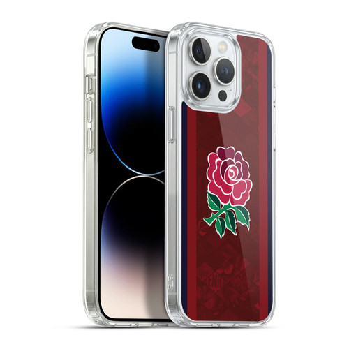 England Rugby Union 2024/25 Crest Kit Alternate Soft Gel Case for Apple iPhone 13 Pro Max & MagSafe