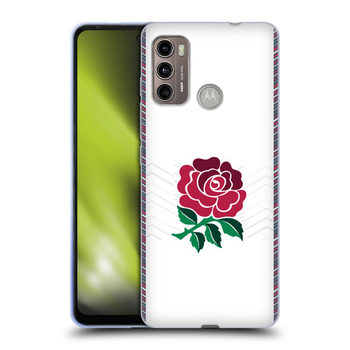 England Rugby Union 2024/25 Crest Kit Home Soft Gel Case for Motorola Moto G60 / Moto G40 Fusion