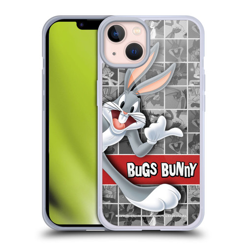 Looney Tunes Bugs Bunny Tiles Soft Gel Case for Apple iPhone 13
