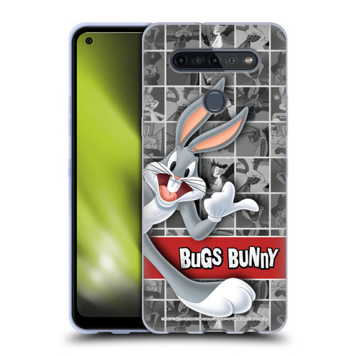 Looney Tunes Bugs Bunny Tiles Soft Gel Case for LG K51S