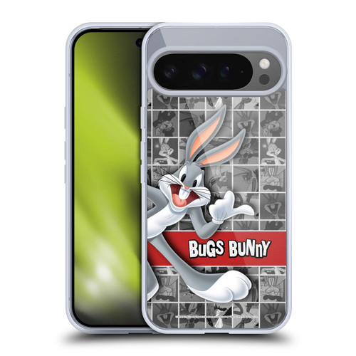 Looney Tunes Bugs Bunny Tiles Soft Gel Case for Google Pixel 9 Pro XL