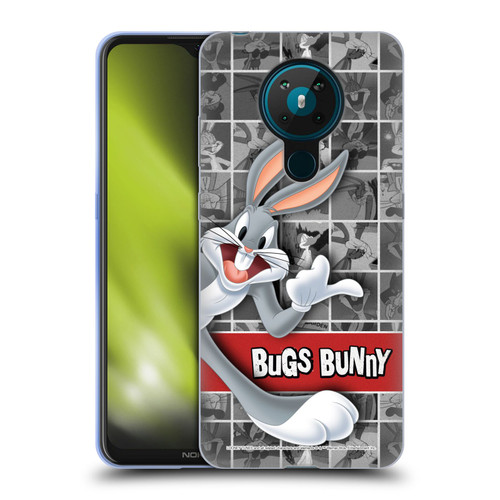 Looney Tunes Bugs Bunny Tiles Soft Gel Case for Nokia 5.3