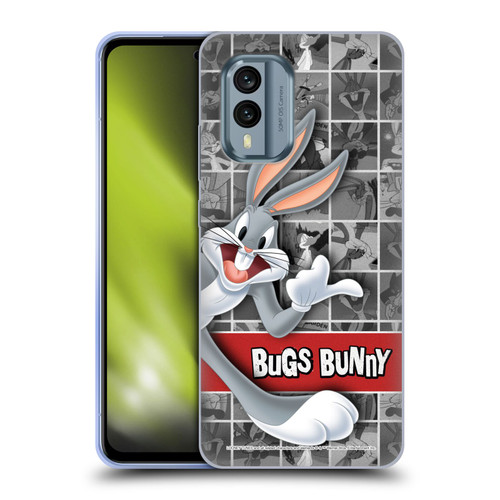 Looney Tunes Bugs Bunny Tiles Soft Gel Case for Nokia X30