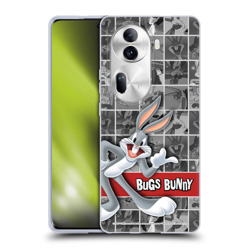 Looney Tunes Bugs Bunny Tiles Soft Gel Case for OPPO Reno11 Pro