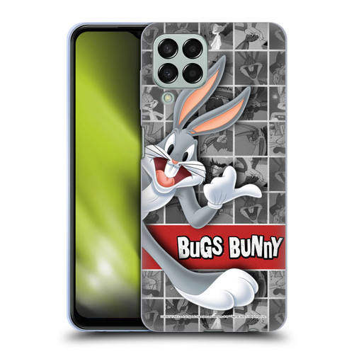 Looney Tunes Bugs Bunny Tiles Soft Gel Case for Samsung Galaxy M33 (2022)