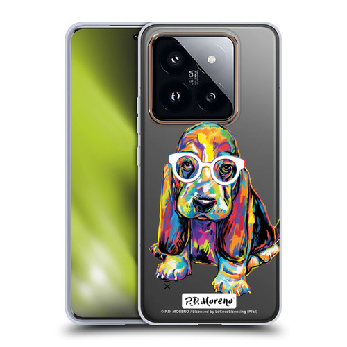 P.D. Moreno Dogs Basset Hound Soft Gel Case for Xiaomi 14 Pro