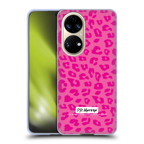 P.D. Moreno Patterns Pink Leopard Soft Gel Case for Huawei P50