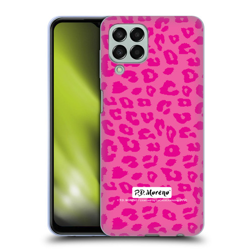 P.D. Moreno Patterns Pink Leopard Soft Gel Case for Samsung Galaxy M33 (2022)