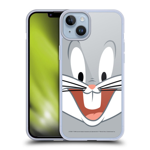 Looney Tunes Full Face Bugs Bunny Soft Gel Case for Apple iPhone 14 Plus