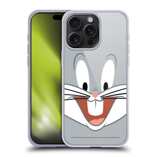 Looney Tunes Full Face Bugs Bunny Soft Gel Case for Apple iPhone 15 Pro Max