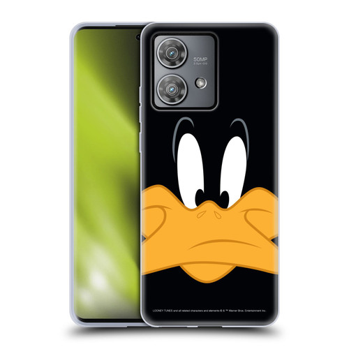 Looney Tunes Full Face Daffy Duck Soft Gel Case for Motorola Edge 40 Neo 5G