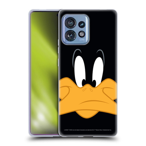Looney Tunes Full Face Daffy Duck Soft Gel Case for Motorola Moto Edge 40 Pro