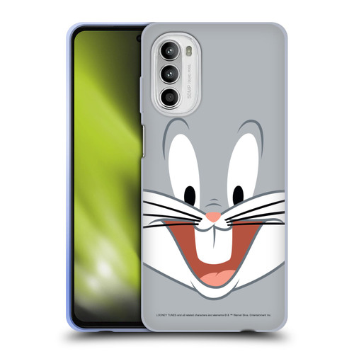 Looney Tunes Full Face Bugs Bunny Soft Gel Case for Motorola Moto G52
