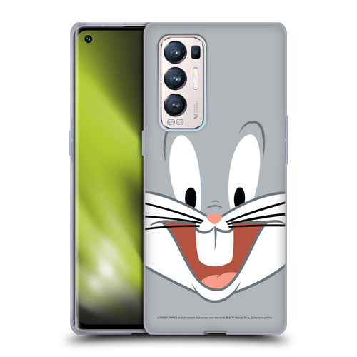 Looney Tunes Full Face Bugs Bunny Soft Gel Case for OPPO Find X3 Neo / Reno5 Pro+ 5G