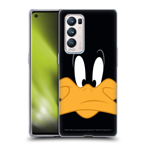 Looney Tunes Full Face Daffy Duck Soft Gel Case for OPPO Find X3 Neo / Reno5 Pro+ 5G