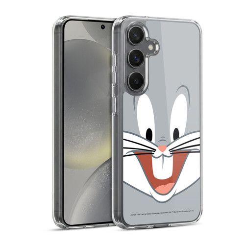 Looney Tunes Full Face Bugs Bunny Soft Gel Case for Samsung Galaxy S24 5G