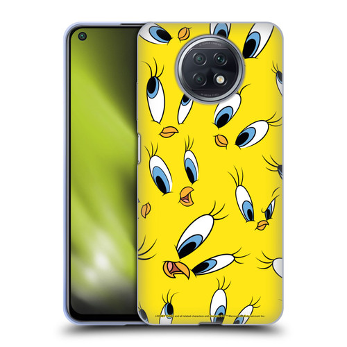 Looney Tunes Patterns Tweety Soft Gel Case for Xiaomi Redmi Note 9T 5G