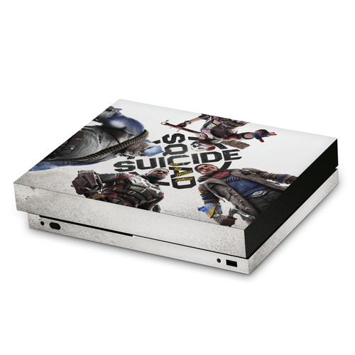 Suicide Squad: Kill The Justice League Key Art Poster Vinyl Sticker Skin Decal Cover for Microsoft Xbox One X Console