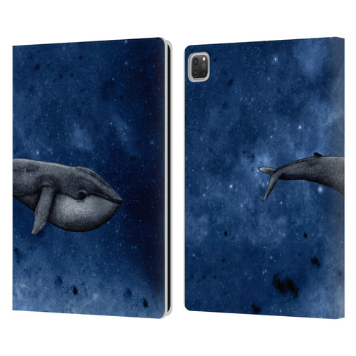 Barruf Animals The Whale Leather Book Wallet Case Cover For Apple iPad Pro 13 M4 2024