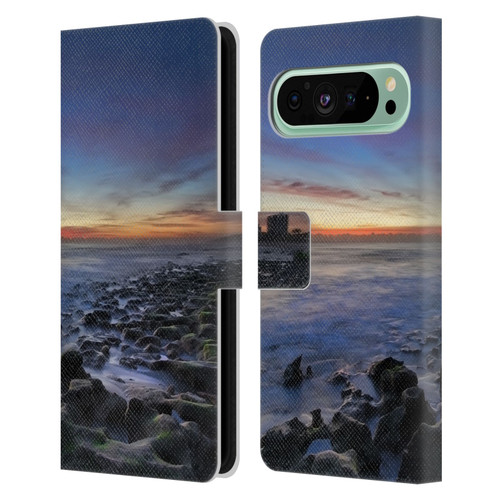 Celebrate Life Gallery Beaches 2 Blue Lagoon Leather Book Wallet Case Cover For Google Pixel 9 Pro XL