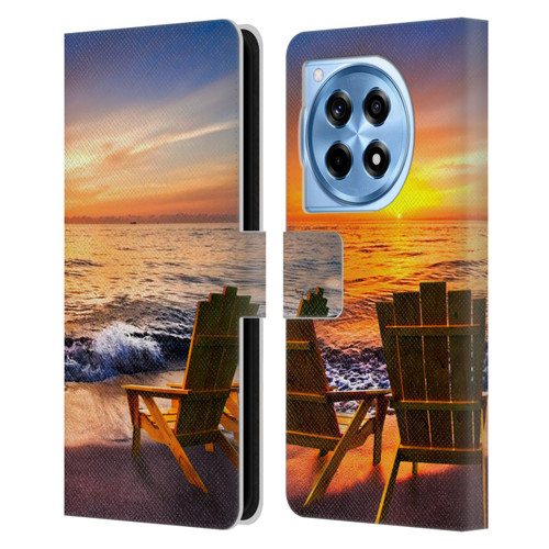 Celebrate Life Gallery Beaches 2 Sea Dreams III Leather Book Wallet Case Cover For OnePlus 12R