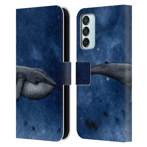Barruf Animals The Whale Leather Book Wallet Case Cover For Samsung Galaxy M15/F15 5G