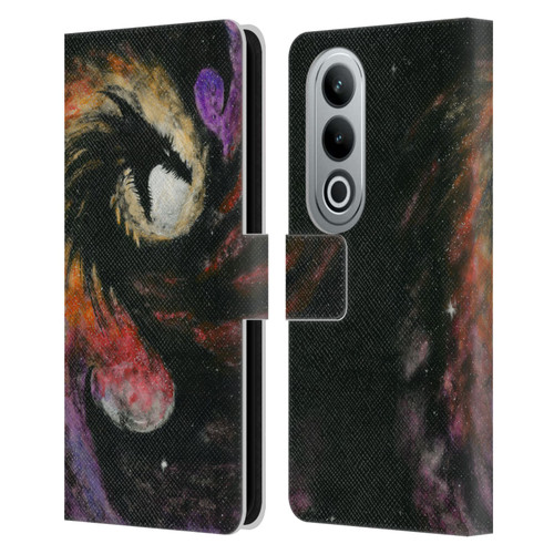 Stanley Morrison Dragons 3 Swirling Starry Galaxy Leather Book Wallet Case Cover For OPPO OnePlus Ace 3V 5G