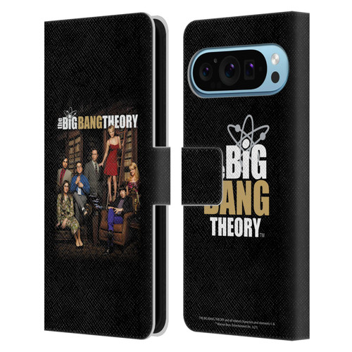 The Big Bang Theory Key Art Season 9 Leather Book Wallet Case Cover For Google Pixel 9 / Pixel 9 Pro