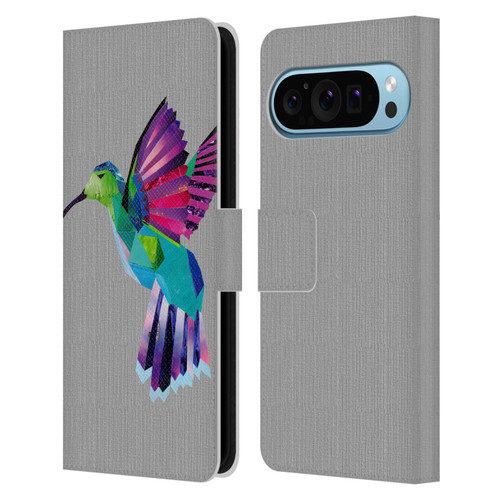 Artpoptart Animals Hummingbird Leather Book Wallet Case Cover For Google Pixel 9 / Pixel 9 Pro