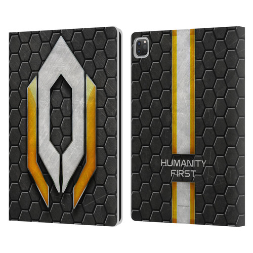 EA Bioware Mass Effect Graphics Cerberus Logo Leather Book Wallet Case Cover For Apple iPad Pro 13 M4 2024