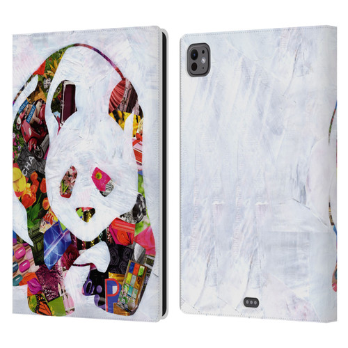 Artpoptart Animals Panda Leather Book Wallet Case Cover For Apple iPad Pro 11 M4 2024