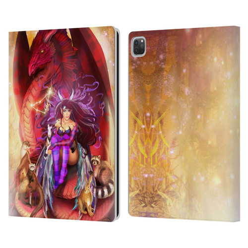 Ruth Thompson Dragons Capricorn Leather Book Wallet Case Cover For Apple iPad Pro 13 M4 2024