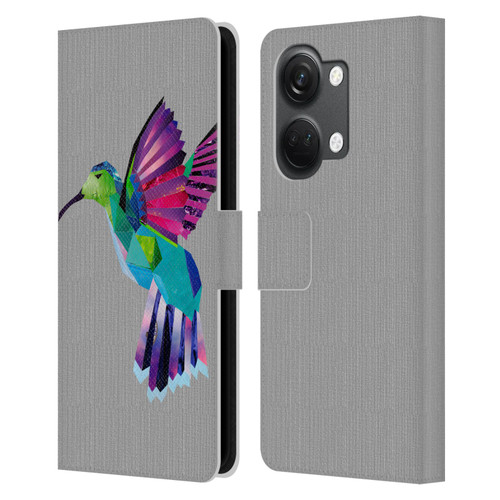 Artpoptart Animals Hummingbird Leather Book Wallet Case Cover For OnePlus Nord 3 5G