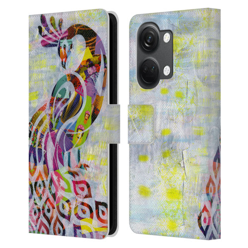Artpoptart Animals Peacock Leather Book Wallet Case Cover For OnePlus Nord 3 5G
