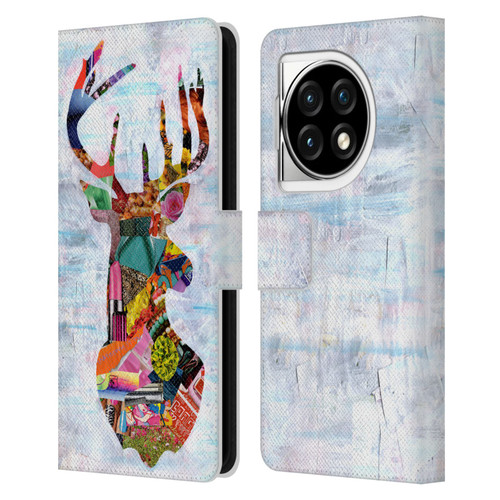 Artpoptart Animals Deer Leather Book Wallet Case Cover For OPPO OnePlus Ace 3 5G