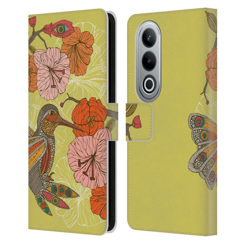 Valentina Birds Hummingbird Flower Leather Book Wallet Case Cover For OPPO OnePlus Ace 3V 5G