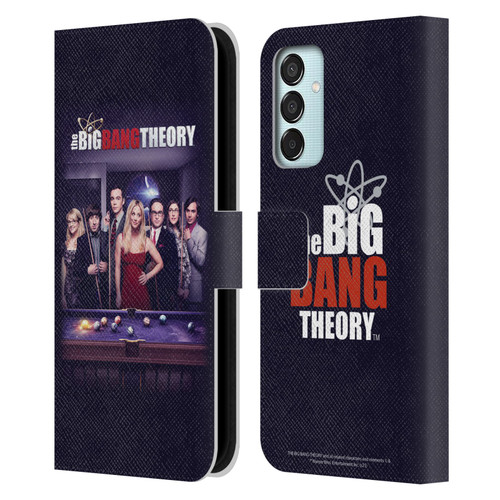 The Big Bang Theory Key Art Season 11 C Leather Book Wallet Case Cover For Samsung Galaxy M15/F15 5G